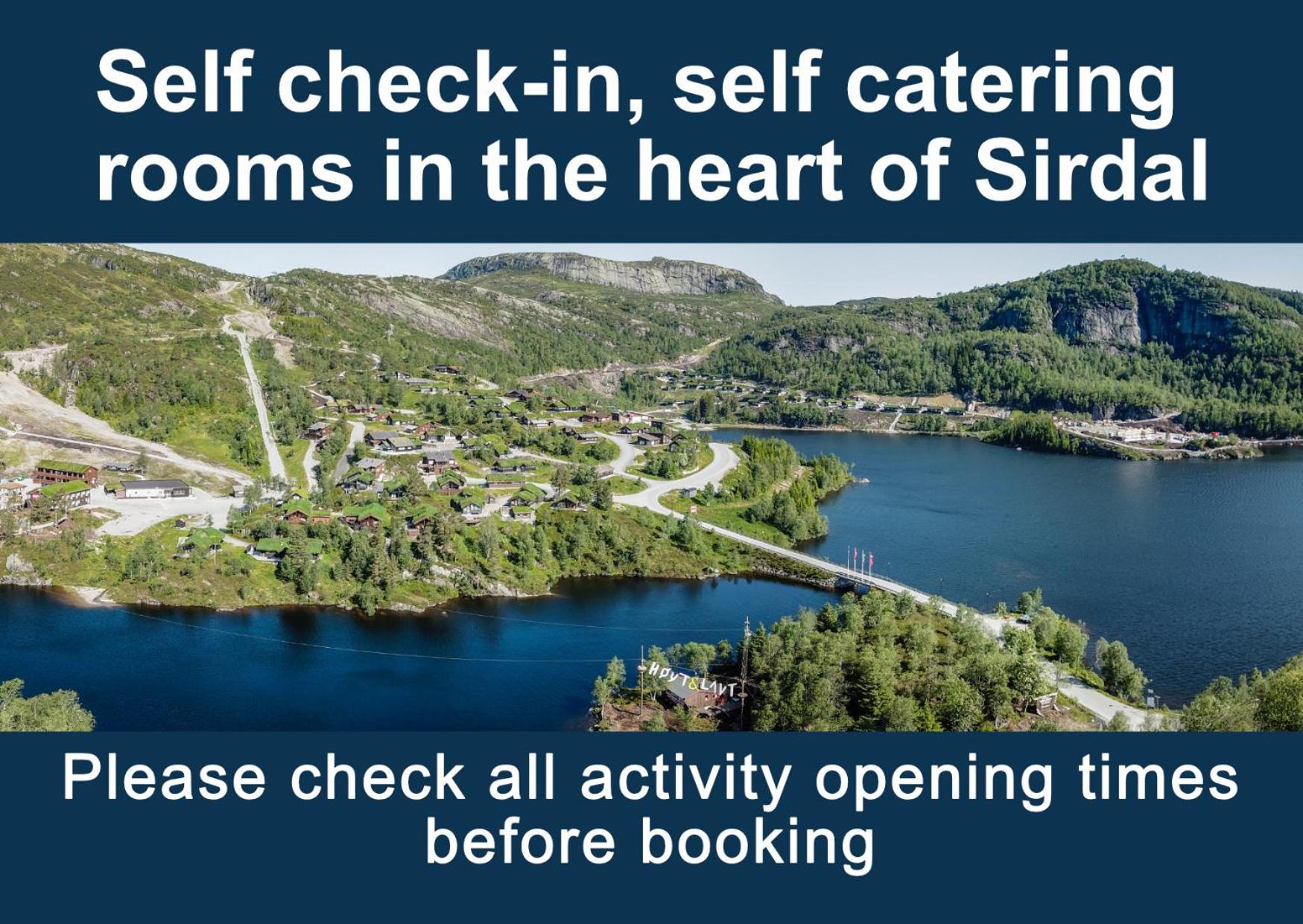 Hotel Sirdal Fjellpark Tjorhom Esterno foto